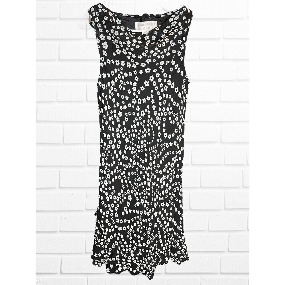 5/$25‎ Jones New York Floral Dress Sleeveless Size 10